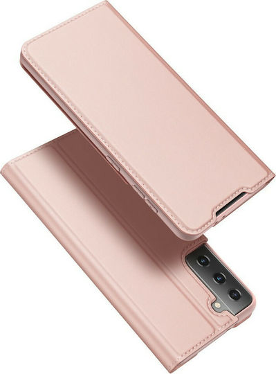 Dux Ducis Skin Pro Book Δερματίνης Ροζ (Galaxy S21+ 5G)