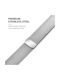 Crong Milano Λουράκι Μεταλλικό Ασημί (Apple Watch 38/40/41mm)