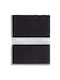 Nima Riva Microfiber Black Gym Towel 50x90cm