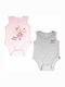 Dreams by Joyce Good Vibes Baby-Body Rosa 2 Stück