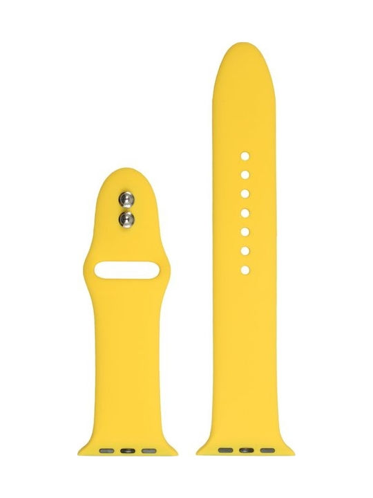 Crong Liquid Strap Yellow (Apple Watch 38/40/41/42mm)