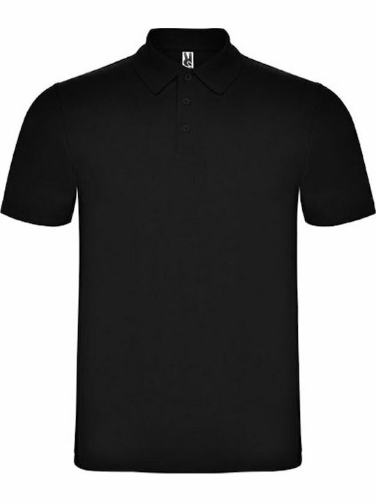 Roly Austral Men's Short Sleeve Blouse Black