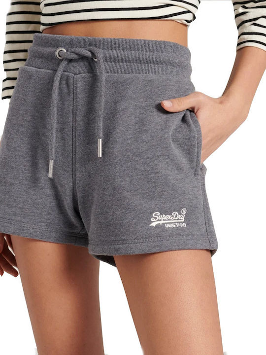 Superdry Classic Γυναικείο Αθλητικό Σορτς Γκρι