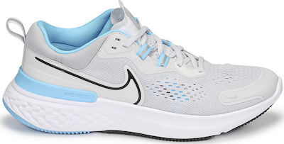 Nike React Miler 2 Ανδρικά Αθλητικά Παπούτσια Running Γκρι