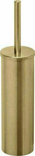 Geesa Nemox 6511 6511-201 Metallic Toilet Brush Gold Brushed Gold Brushed