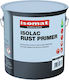 Isomat Isolac Rust Primer Primer Amorsă anticorozivă pentru suprafețe metalice Alb Potrivit pentru Metal 0.75lt