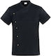 Giblor's Coat Chef Unisex Black with Short Sleeve Lapo