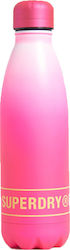 Superdry Passenger Μπουκάλι Θερμός σε Ροζ χρώμα 0.5lt