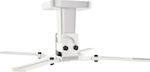 Meliconi Pro 100 Projector Ceiling Mount with Maximum Load 15kg White