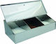 Coffee Box Silver 3 Seats L29xW15xH10cm