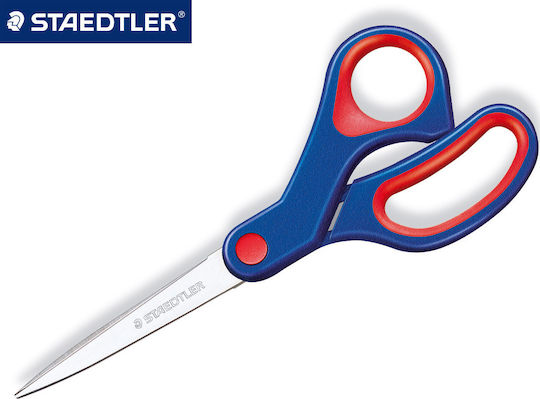 Staedtler Noris Club Scissors for Left-Handers 14cm with Metallic Blue Blade 1 Piece