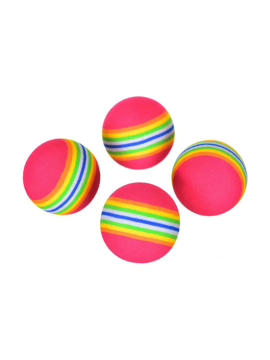 Trixie Set of Rainbow Ballspielzeug Hund 4εκ. 4Stück 4097