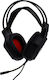 Andowl Q-E8 Over Ear Gaming Headset cu conexiune 2x3,5mm / USB Negru