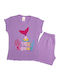 Nina Club Kids Summer Lilac Pajamas Mermaid Squad