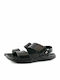 Pegada Men's Leather Sandals Black 131286-03