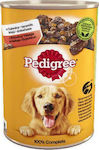 Pedigree Wet Food Dogs in Cans with Beef 400gr