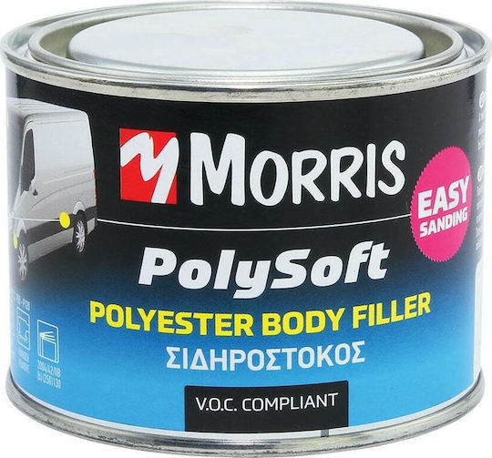 Morris Polysoft Polyester Body Filler Iron Putty 2 Components / Polyester Beige 1kg