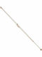 Papadopoulos Gold Women's Bracelet Chain with design Infinity made of Silver Gold Plated with Pearls