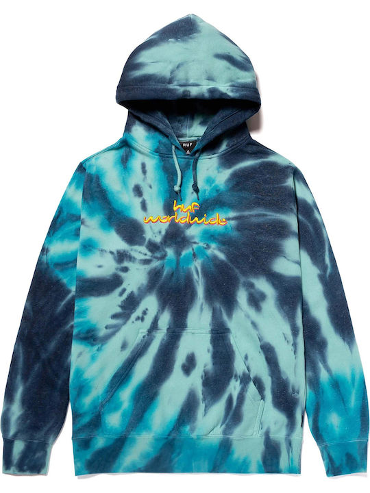 HUF Sweatshirt mit Kapuze Navy
