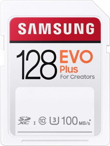 Samsung Evo Plus SDXC 128GB U3 UHS-I 100MB/s
