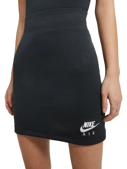 Nike Air Ψηλόμεση Mini Φούστα σε Μαύρο χρώμα