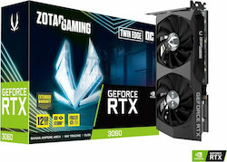 Zotac GeForce RTX 3060 12GB GDDR6 Twin Edge OC Κάρτα Γραφικών PCI-E x16 4.0 με HDMI και 3 DisplayPort
