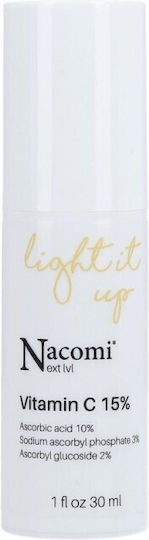 Nacomi Next Level Vitamin C 15% Αντιγηραντικό Serum Προσώπου με Βιταμίνη C 30ml