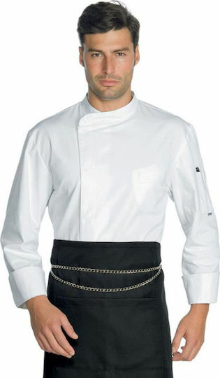 Isacco Coat Chef White with Long Sleeve Yokohama