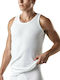 Men's Sleeveless Undershirt White