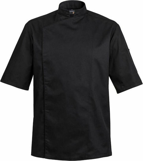 Clement Design Mantel Koch Unisex Schwarz mit Kurzärmelig Firenze