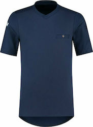 Le Nouveau Chef Blouse Chef Male Blue with Short Sleeve Ferre