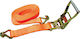 Lalizas Tie Down Strap with Ratchets & Double Hook J,8mx35mm,Holding capacity 2500kg