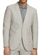 Jack & Jones Men's Summer Suit Jacket Slim Fit Beige