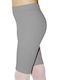 Cotton cycling leggings Greek-Grey melange