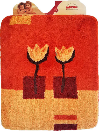 Meusch Bath Mat Jadis Orange 55x65cm
