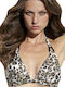 Blu4u Triangle Bikini Top Multicolour Animal Print