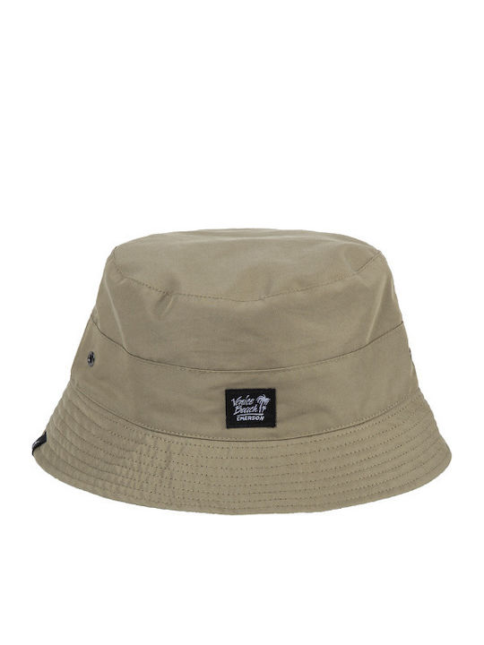 Emerson Υφασμάτινo Ανδρικό Καπέλο Στυλ Bucket Olive / Black