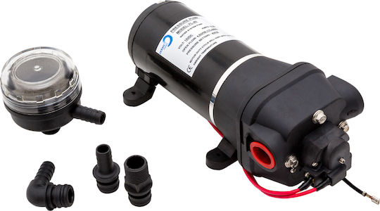 Eval Pumpe Pressostatisch Membran für Boot Automatisch 12V 35PSI Durchfluss 197 GPH / 12,5 LPM 12V