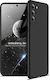 GKK 360 Full Cover Πλαστικό Μαύρο (Galaxy S21+ 5G)