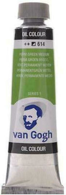 Royal Talens Van Gogh Oil Colour Permanent Green Medium 614 200ml