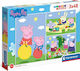 Kids Puzzle Peppa Pig for 4++ Years 144pcs Clementoni