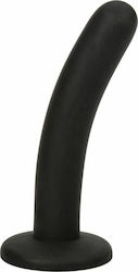 Calexotics Silicone Pegging Probe Anal Dildo Black 12.7cm