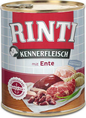 Rinti Kennerfleisch Nassfutter mit Ente 1 x 800g 004828