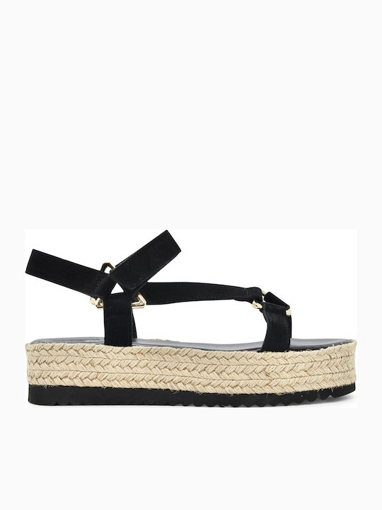 Sante Leder Flache Sandalen für Damen mit Rieme...