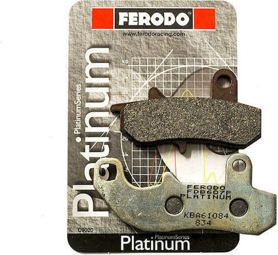 Ferodo Τακάκια Μοτοσυκλέτας Πίσω Platinum Suzuki DR650 91-95/Suzuki DR 800 BIG 1990