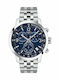 Tissot Prc 200 Ceas Bărbați 42mm Cronograf Baterie cu Brățară Din Metal Argintie