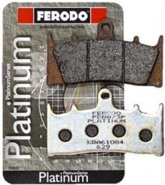 Ferodo Motorcycle Brake Pads Front Platinum Suzuki GSF 1200 Bandit 01'-05' GSXR 1300 Hayabusa 02'-07' Kawasaki ZRX 1200 01'-03' for Kawasaki ZRX 1200