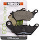 Ferodo Motorcycle Brake Pads Rear Eco Friction Yamaha X-Max 300 for Yamaha X-MAX 125 / X-MAX 300 / MT-03