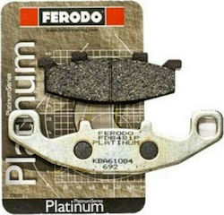 Ferodo Τακάκια Μοτοσυκλέτας Εμπρός Platinum Kawasaki ER-5 500 ( Er ) 1997-2000, για Kawasaki GPX / Z 1000 / KDX / KLE 250 Anhelo / GPZ / KLE 400 / ZZR 400 / KLE 500 / ZR 550 / ZZR 600 / KL 650 / Tengai / GPZ 900 R / ZZR 1100 / ZRX 1200