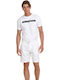 Herrenshorts Chino Weiß